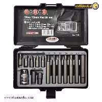 جعبه بیت آلنی شش گوش فورس 15 عددی مدل 4155