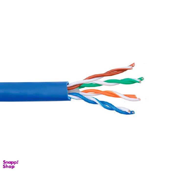 کابل شبکه CAT6 مدل RC-UTP-CCA طول 305 متر