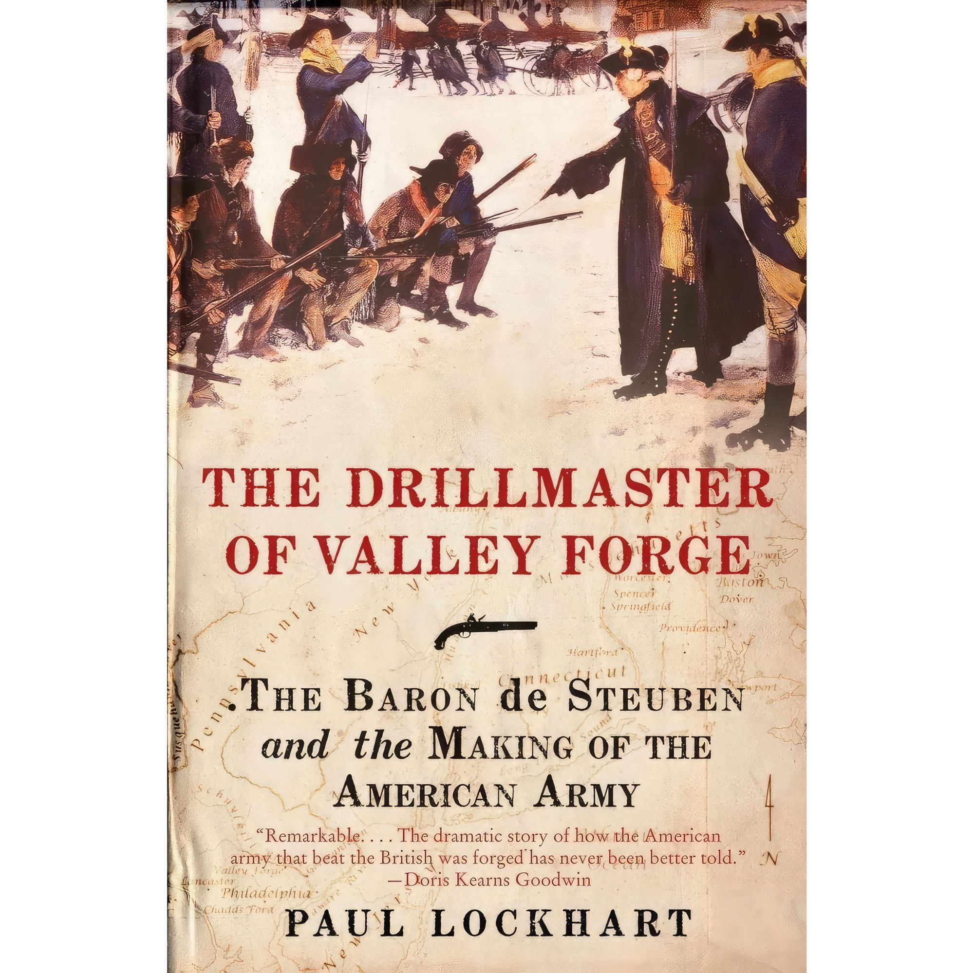 کتاب زبان اصلی The Drillmaster of Valley Forge اثر Paul Douglas Lockhart