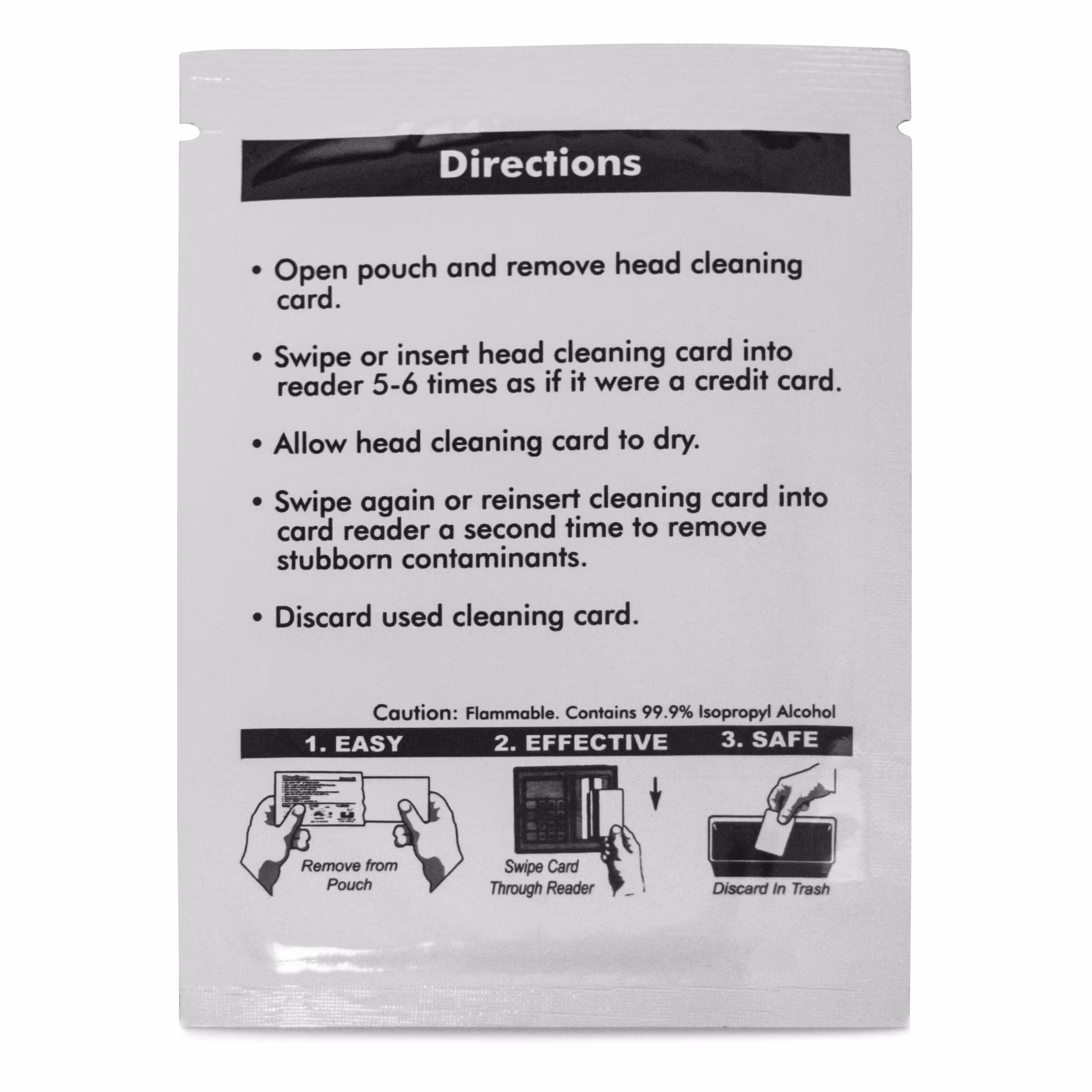 دستمال مرطوب تمیز کننده پرینتر کارت