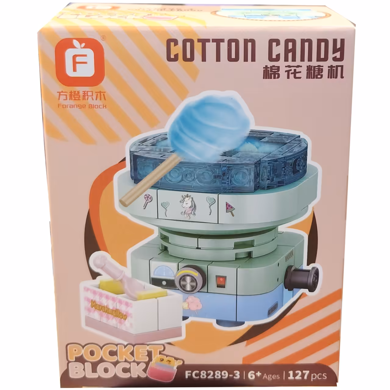 ساختنی اف مدل Cotton Candy کد 82893