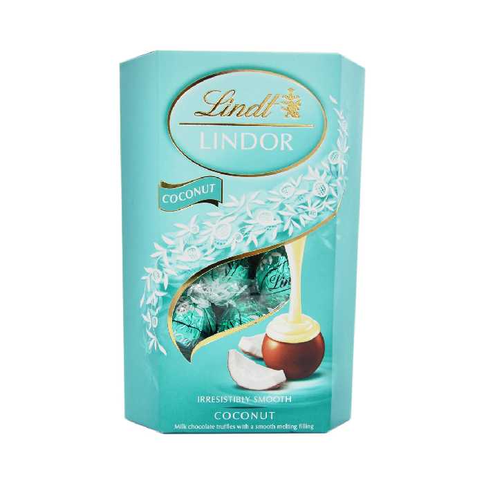 شکلات نارگیلی لینت لیندور - lindt