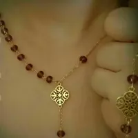 ست گردنبند.گوشواره