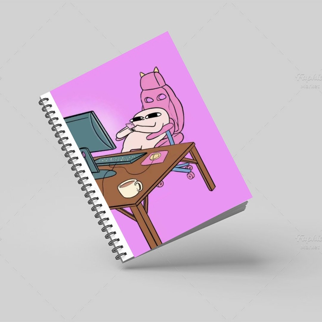 دفتر سیمی طرح mood01