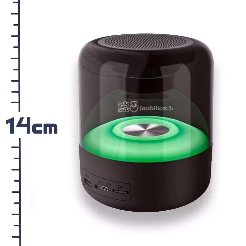 اسپیکر بلوتوثی Z5 پخش کننده آهنگ طرح گوی موزیکال رومیزی و قابل حمل جانبی باکس