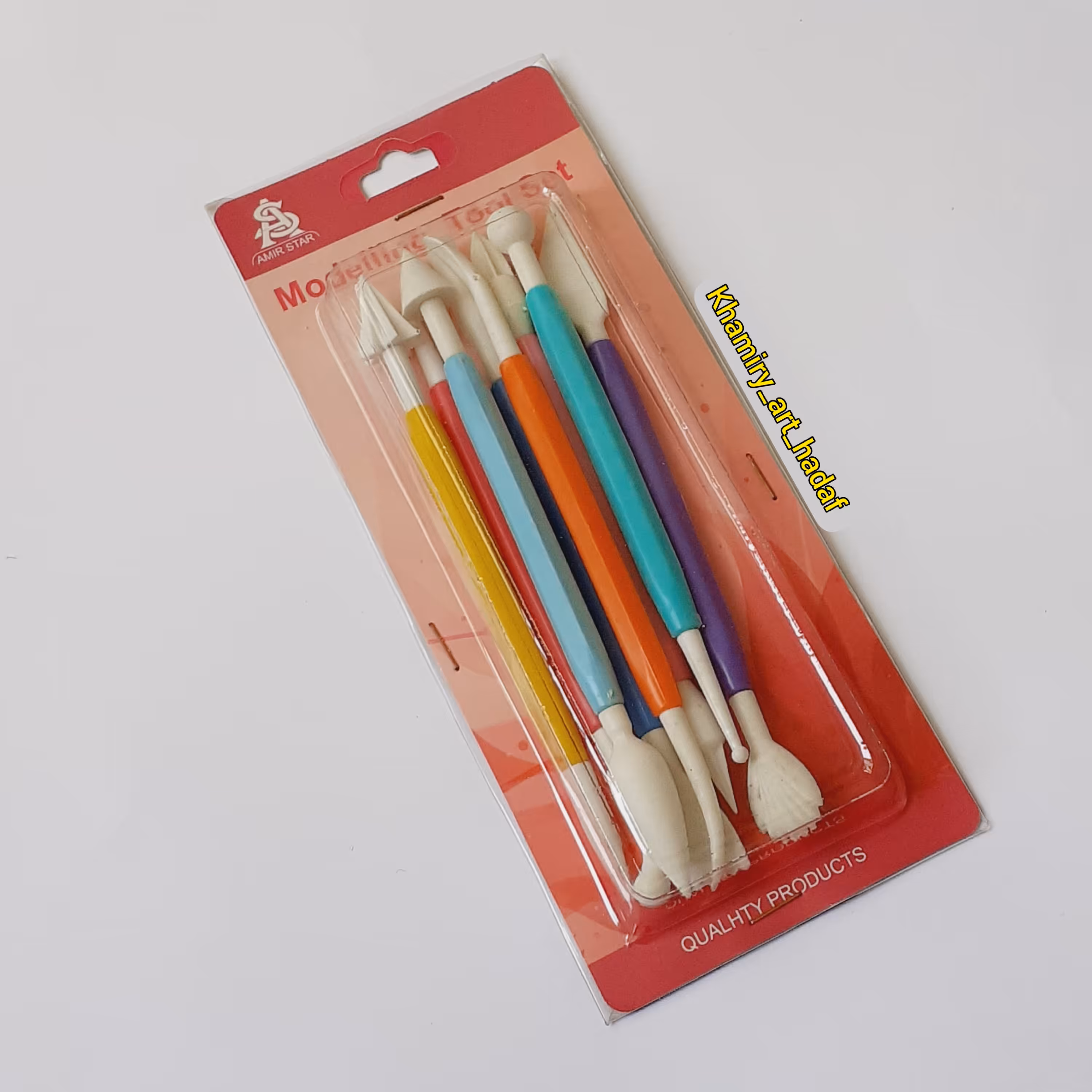 ابزار فوندات 8 تکه با دوسری مجزا چندرنگ