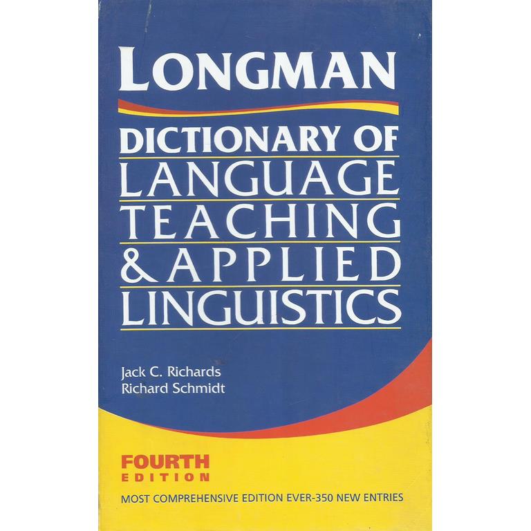 (Longman Dictionary of Language Teaching and Applied Linguistics (4th