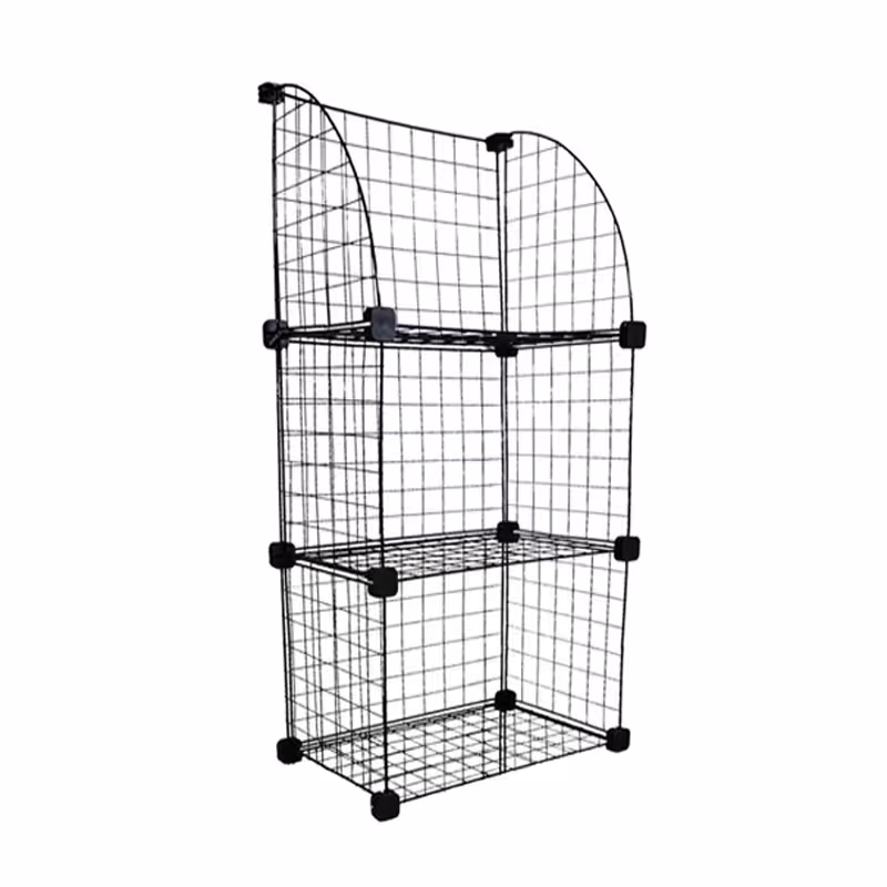 ست قفسه مشبک مدل هلالی سه طبقه در یک ردیف 32x32(ارسال پس کرایه و به عهده مشتری)