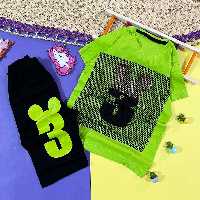 ست تیشرت شلوارک اسپورت بچه گانه جلو تور