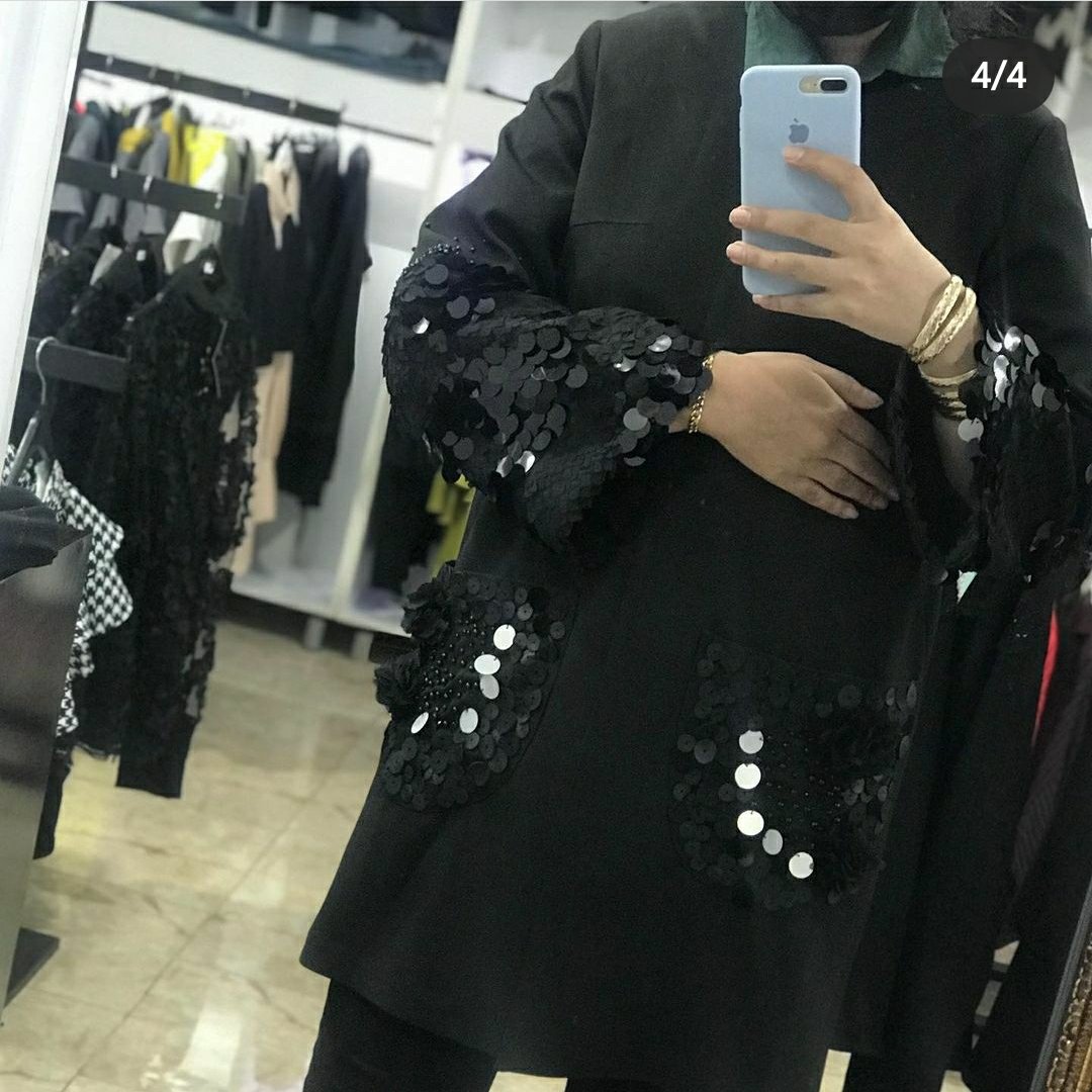 مانتو مجلسی کار شده