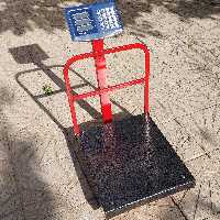 ترازو باسکول   350  کیلویی سایز  40  در  50 

