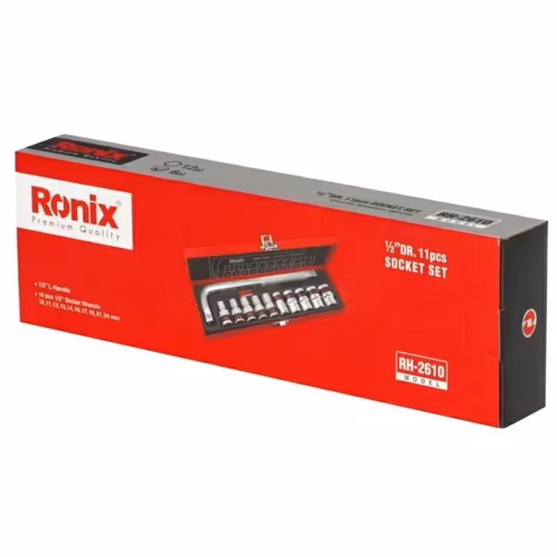 جعبه بکس 11 عددی یک دوم اینچ رونیکس مدل 2610