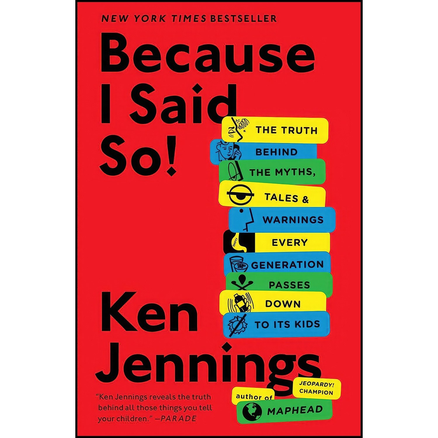 کتاب زبان اصلی Because I Said So اثر Ken Jennings