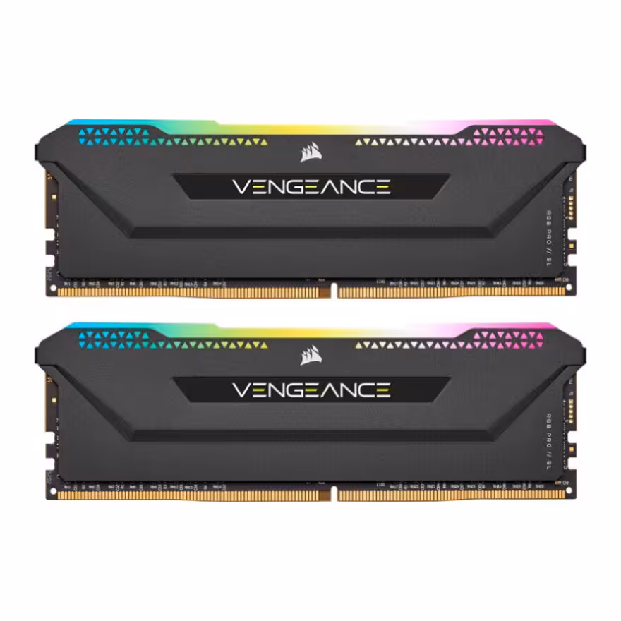 رم کورسیر VENGEANCE RGB PRO SL Black 16GB 8GBx2 3600MHz CL18