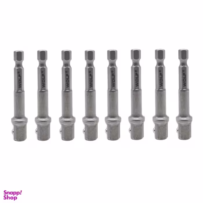 رابط بکس سر دریلی ولف مدل YP-3/8x65MM مجموعه 8 عددی