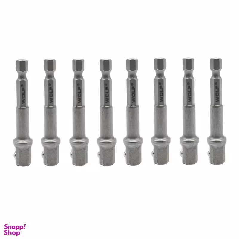 رابط بکس سر دریلی ولف مدل YP-3/8x65MM مجموعه 8 عددی