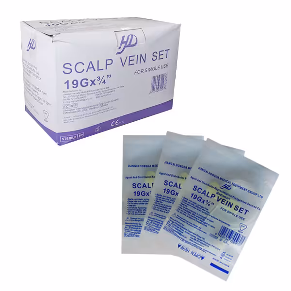 ست رگ‌گیری اسکالپ سایز 19 HD