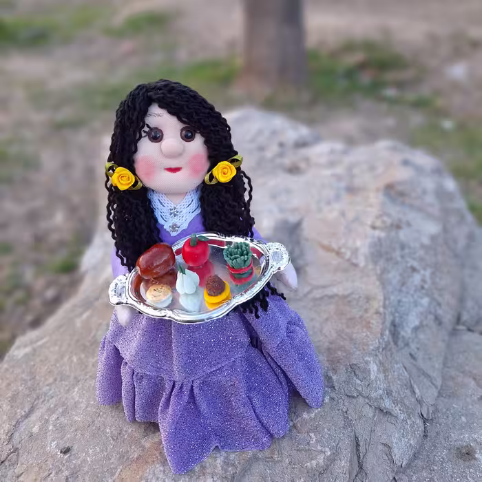 عروسک  پارچه ای . هدیه   کادو 