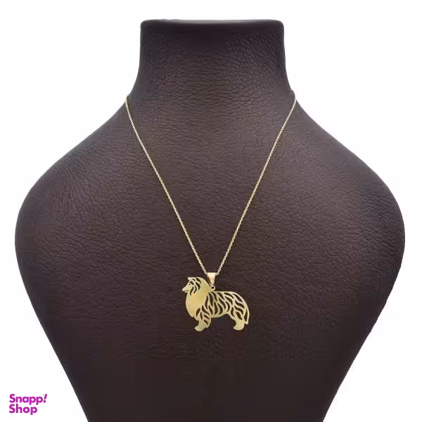 گردنبند طلا 18 عیار زنانه سانا گالری طرح سگ کد 634D3040