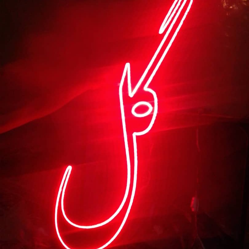 تابلو ال ای دی گل ابعاد 40×50