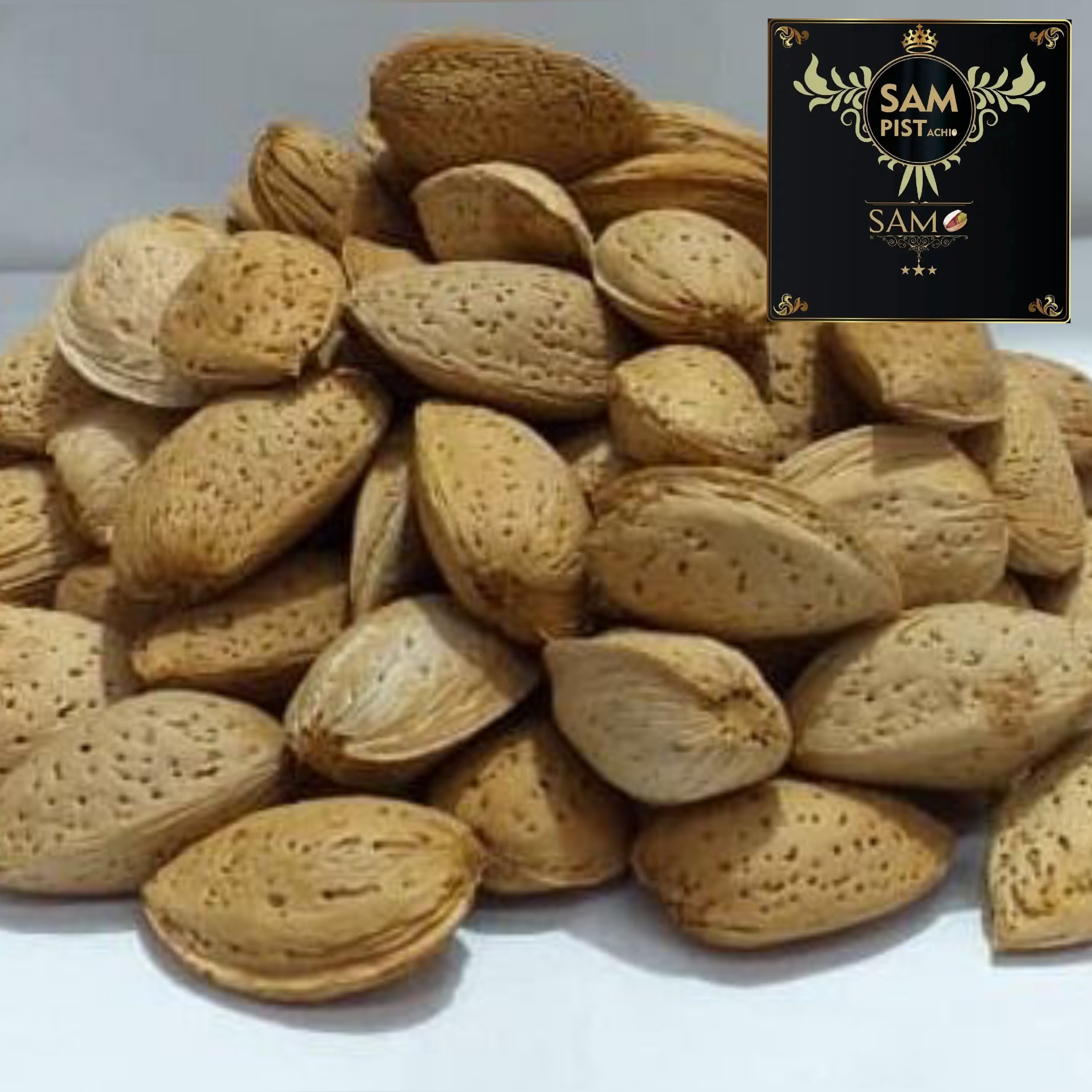 بادام درختی سنگی امساله ممتاز 250 گرم 36