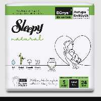 پوشک شورتی Sleepy سایز 5 بسته 24 عددی محصول ترکیه 