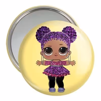 آینه جیبی خندالو مدل عروسک ال او ال LOL کد 27870