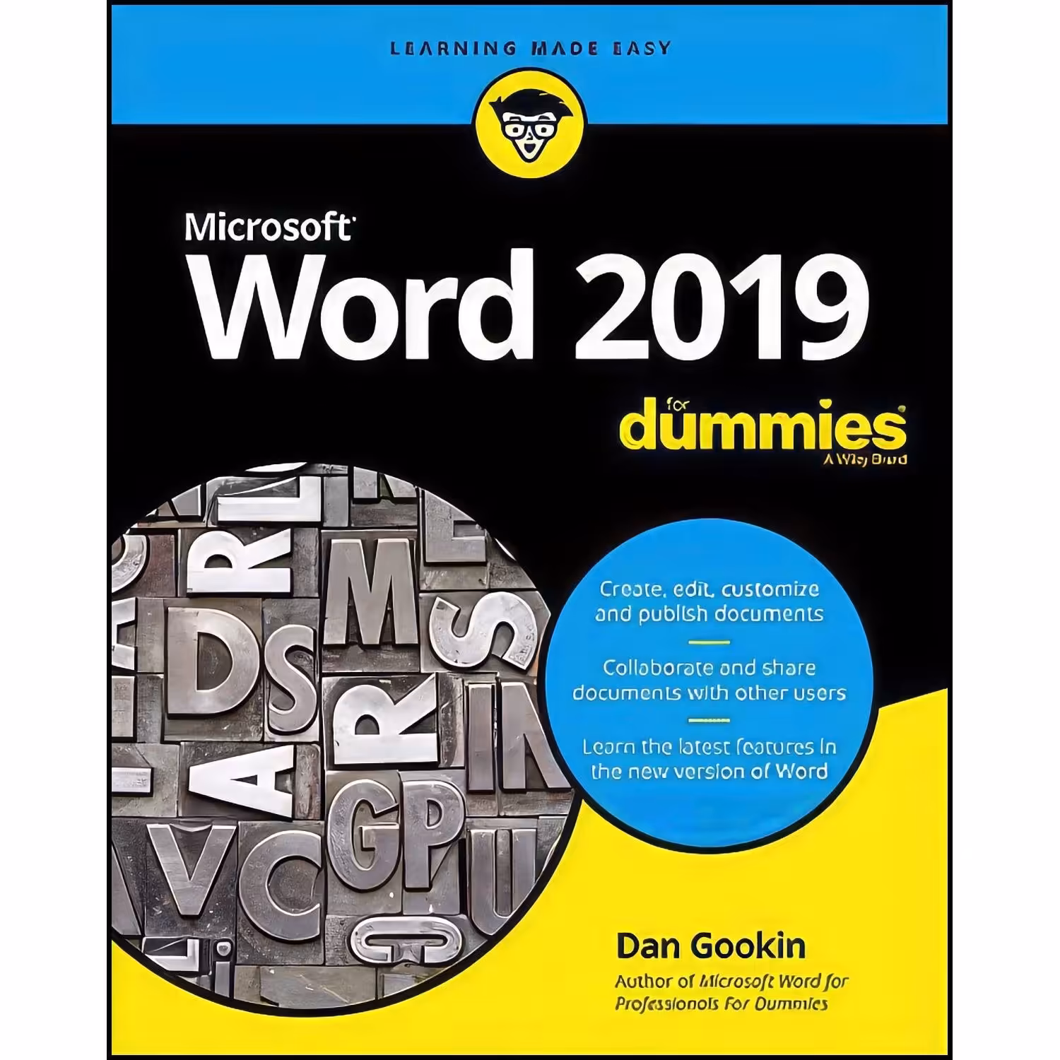 کتاب زبان اصلی Word  For Dummies اثر Dan Gookin