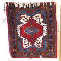 قالیچه دستبافت با نقشه آفتابی (پس کرایه)