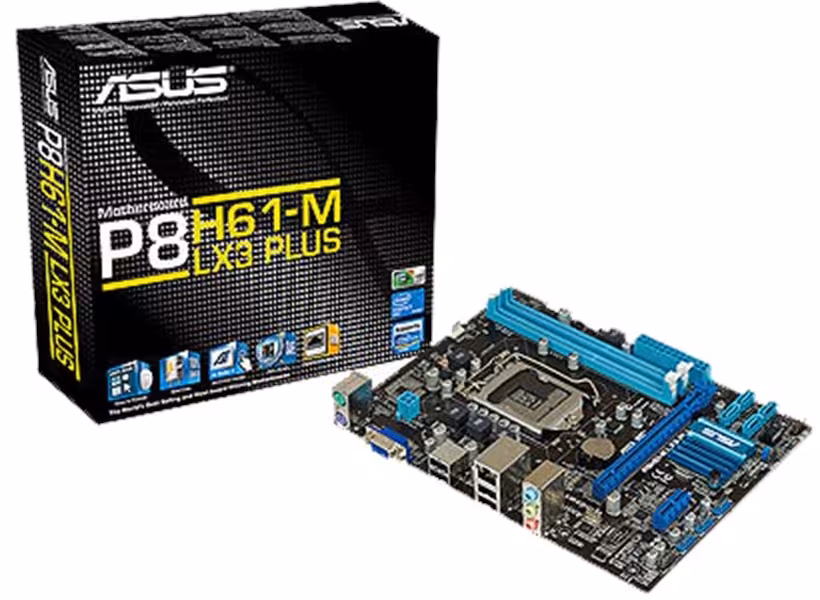 مادربرد ایسوس مدل پی8 اچ61 ام ال ایکس 3 پلاس