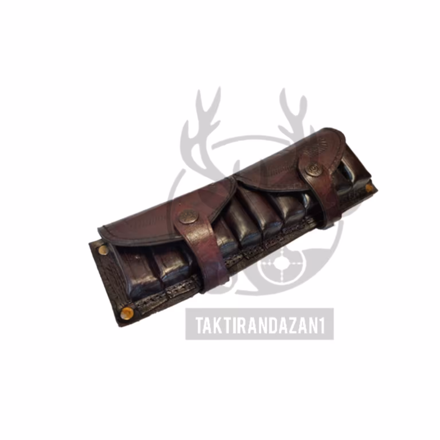 قطار فشنگ 10عددی چرم مناسب کالیبر12