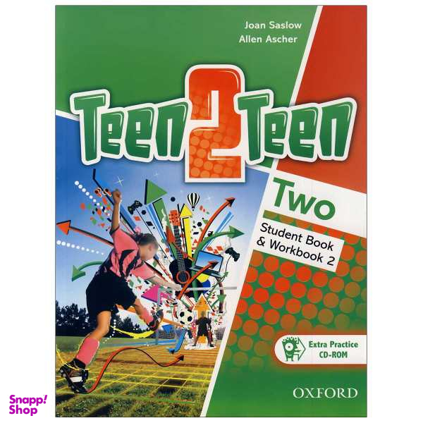 کتاب 2 teen 2 teen اثر Joan Saslow and Allen Ascher انتشارات اکسفورد