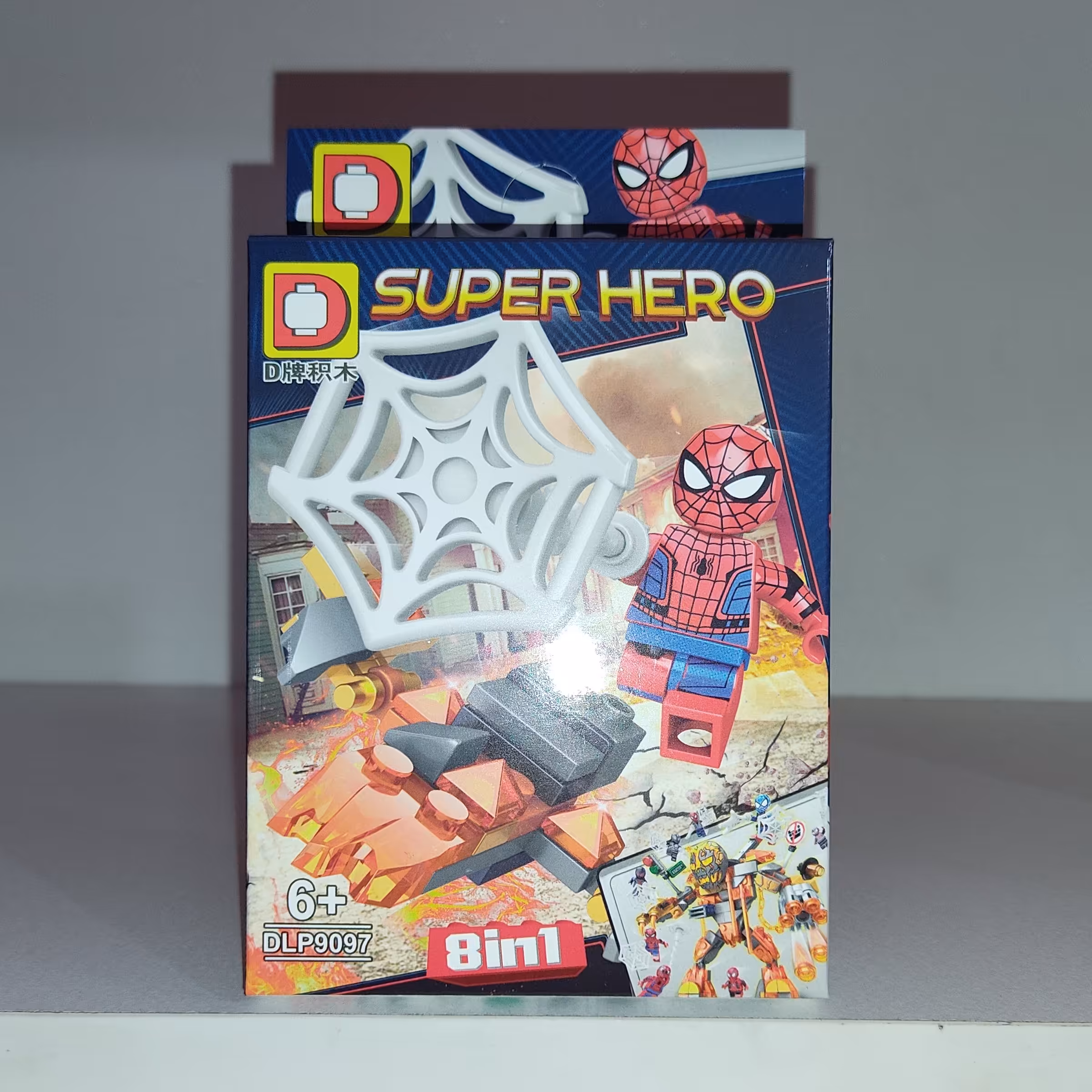 ساختنی لگو مدل مرد عنکبوتی ( اسپایدرمن ) کد 2