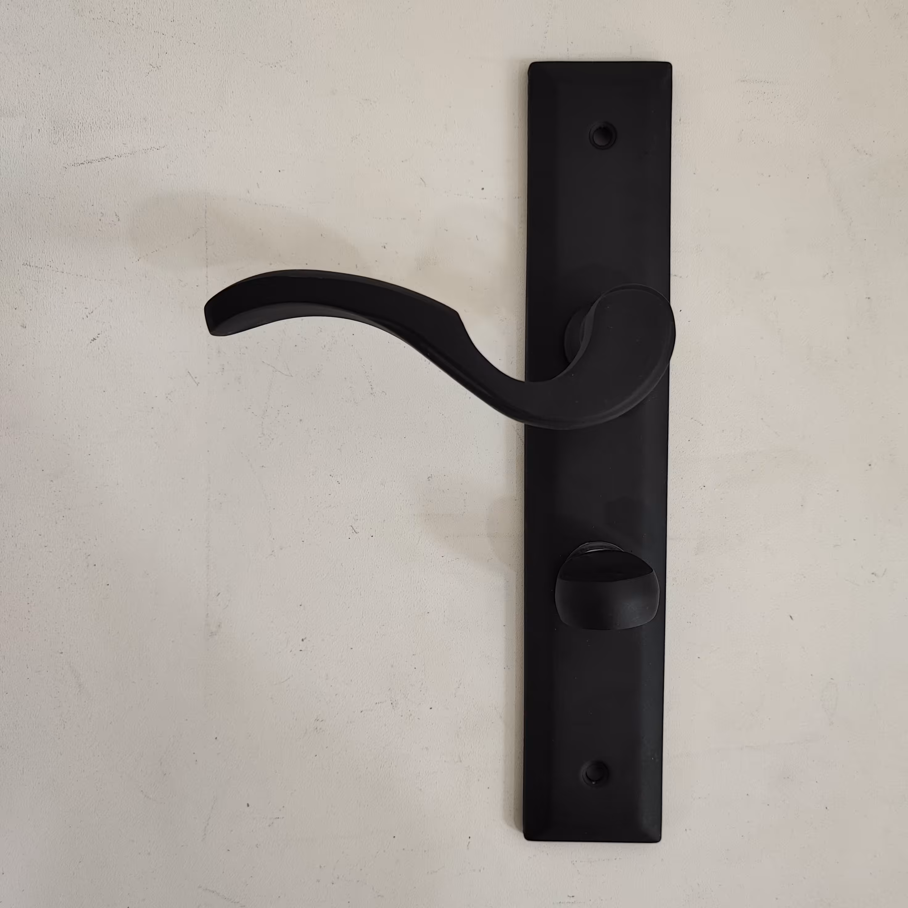 دستگیره درب چوبی 1111 مشکی سرویس مخصوص درب سرویس و حمام 