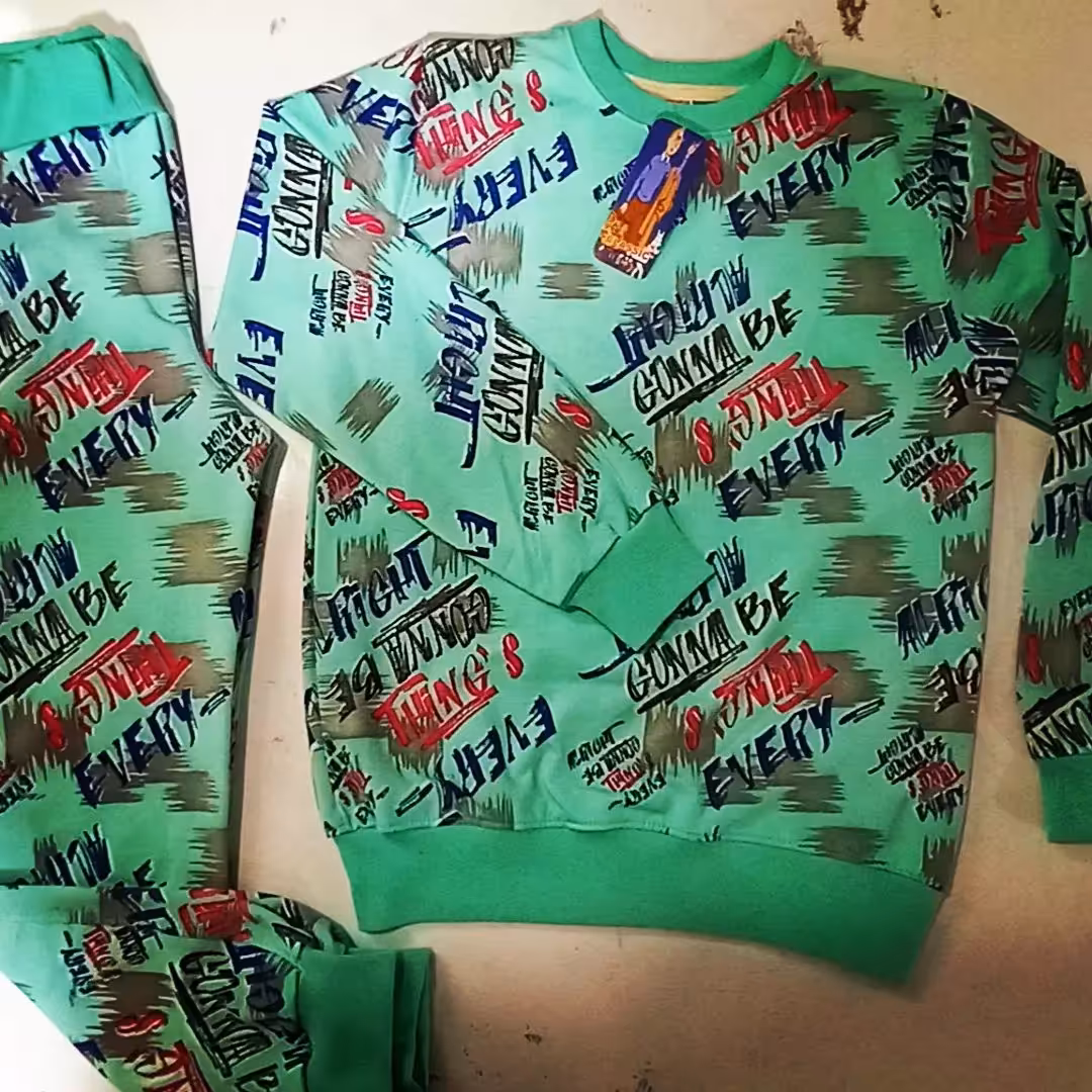 تیشرت شلوار تمام چاپ دورس