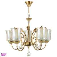 لوستر 10شعله چشمه نور کد A813.5-5-GWT