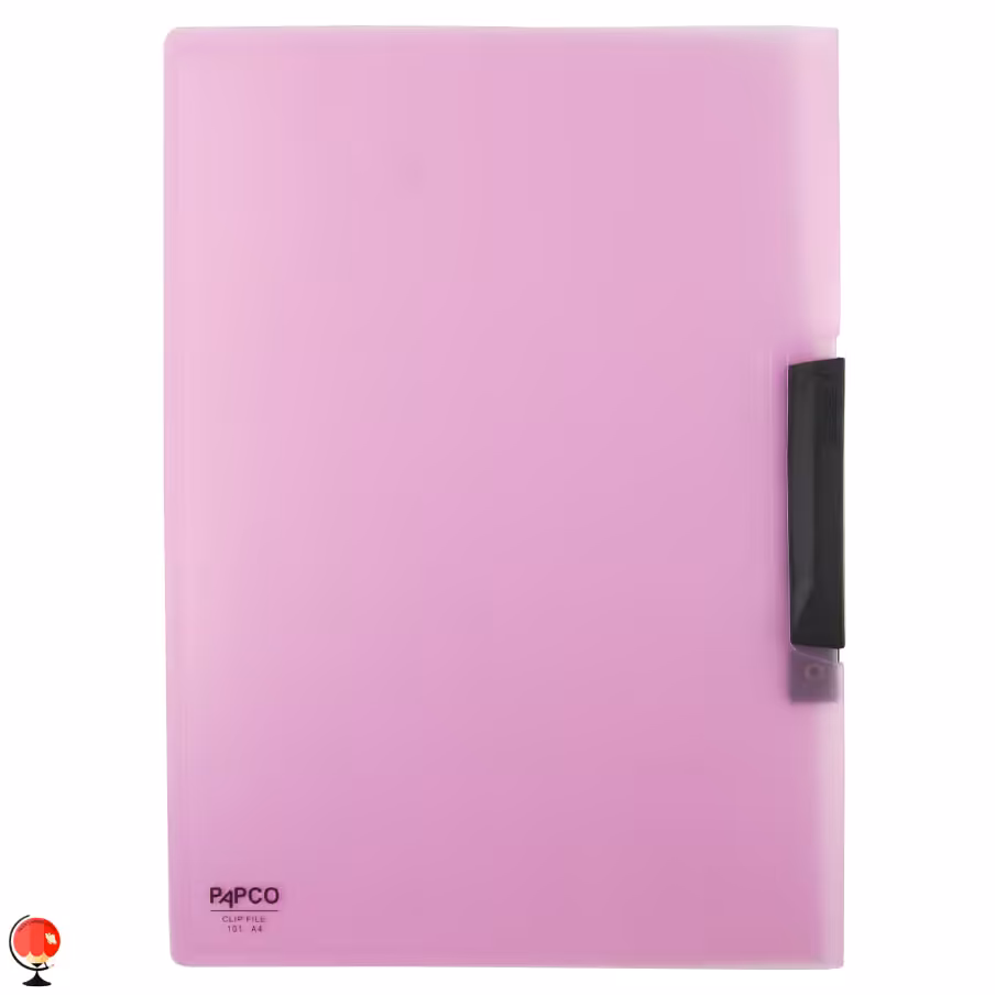 پوشه پاپکو مدل کلیپ فایل 101 صورتی