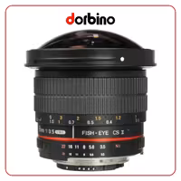 لنز سامیانگ Samyang 8mm f/3.5 HD Fisheye Lens with AE Chip and Removable Hood for Nikon - فروشگاه دوربین دوربینو