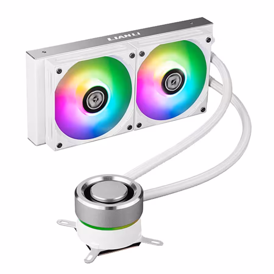قیمت و خرید خنک کننده مایع پردازنده لیان لی مدل Galahad AIO 240 White | یاس ارتباط
