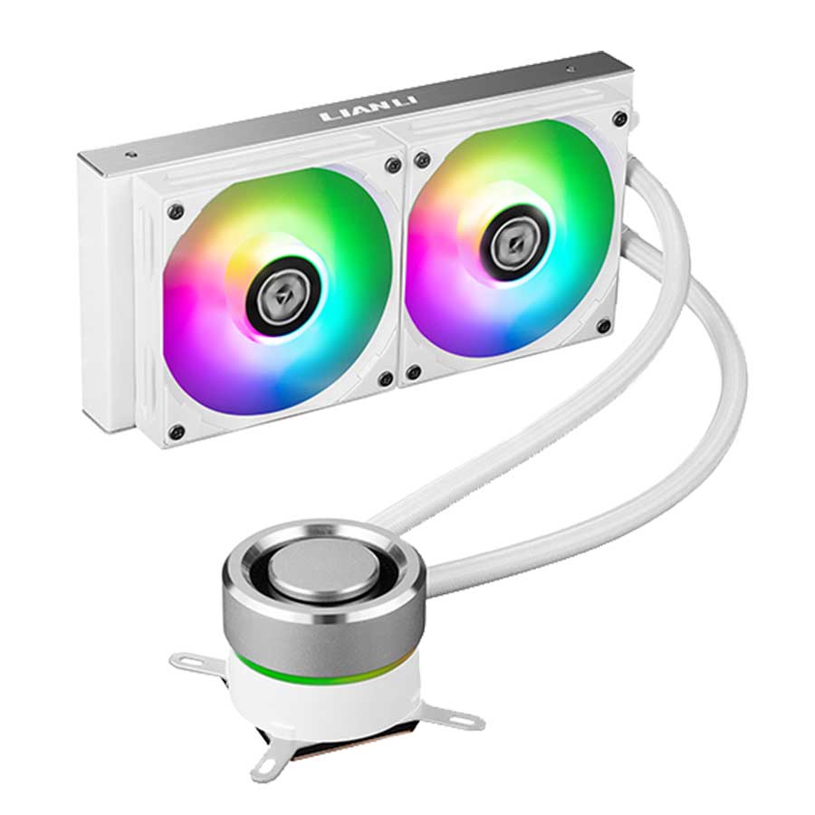 قیمت و خرید خنک کننده مایع پردازنده لیان لی مدل Galahad AIO 240 White | یاس ارتباط