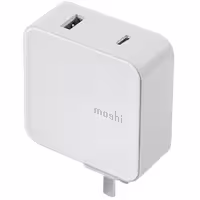شارژر دیواری MOSHI موشی مدل ProGeo USB-C Wall Charger with USB Port 42W EU - Hiapple.ir
