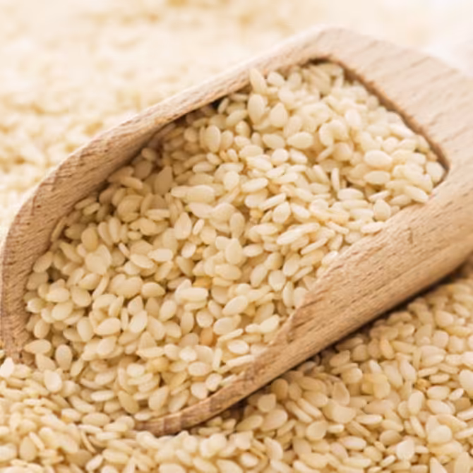 کنجد سفید خارجی(200گرم)