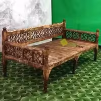 تخت سنتی ویلا سازه طرح الیزا ارسال با باربری پس کرایه