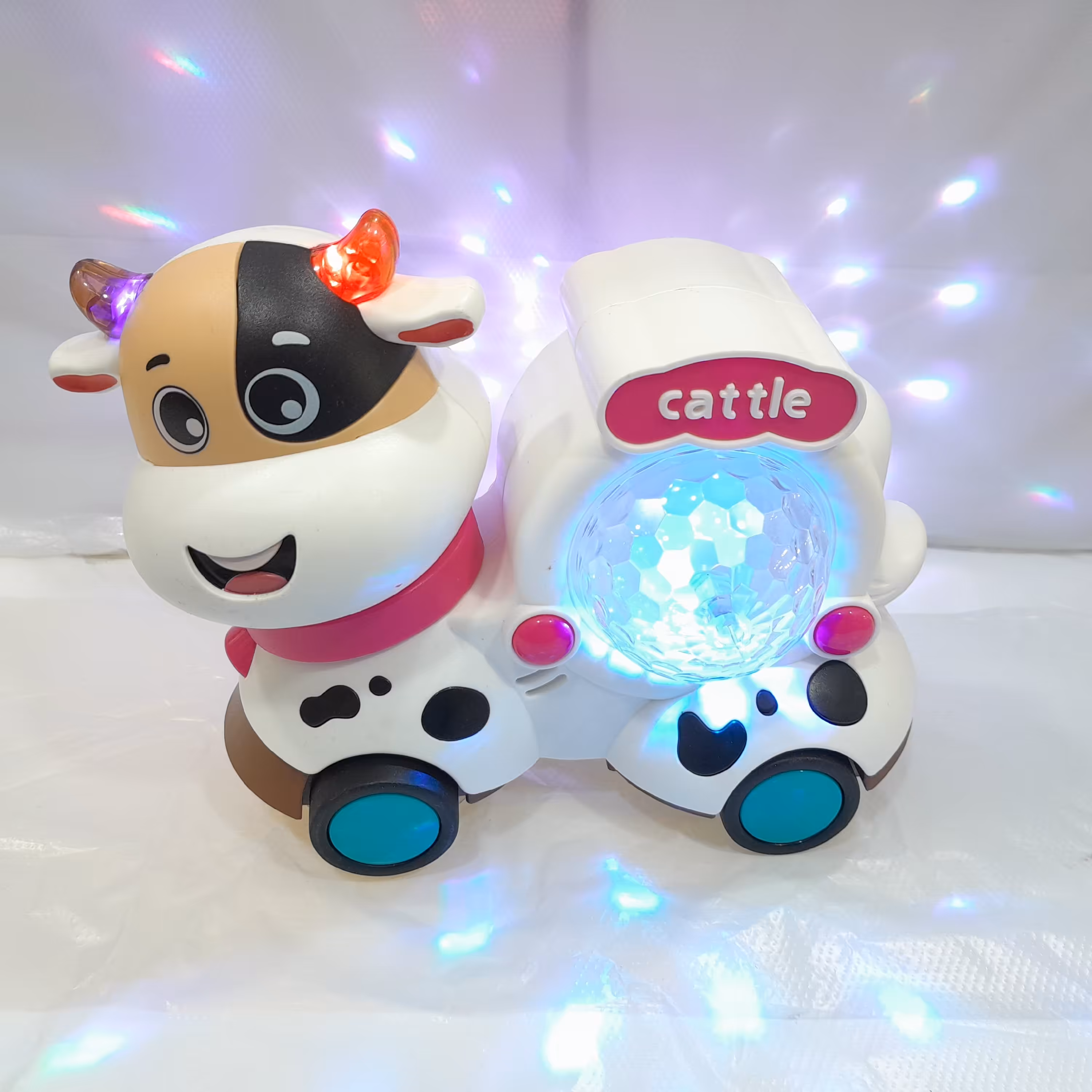 اسباببازی گاوموزیکال گوسفندموزیکال صورت دوروباکیفیت اورجینال خارجی