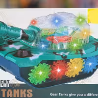 اسباب بازی تانک چرخ دنده ای