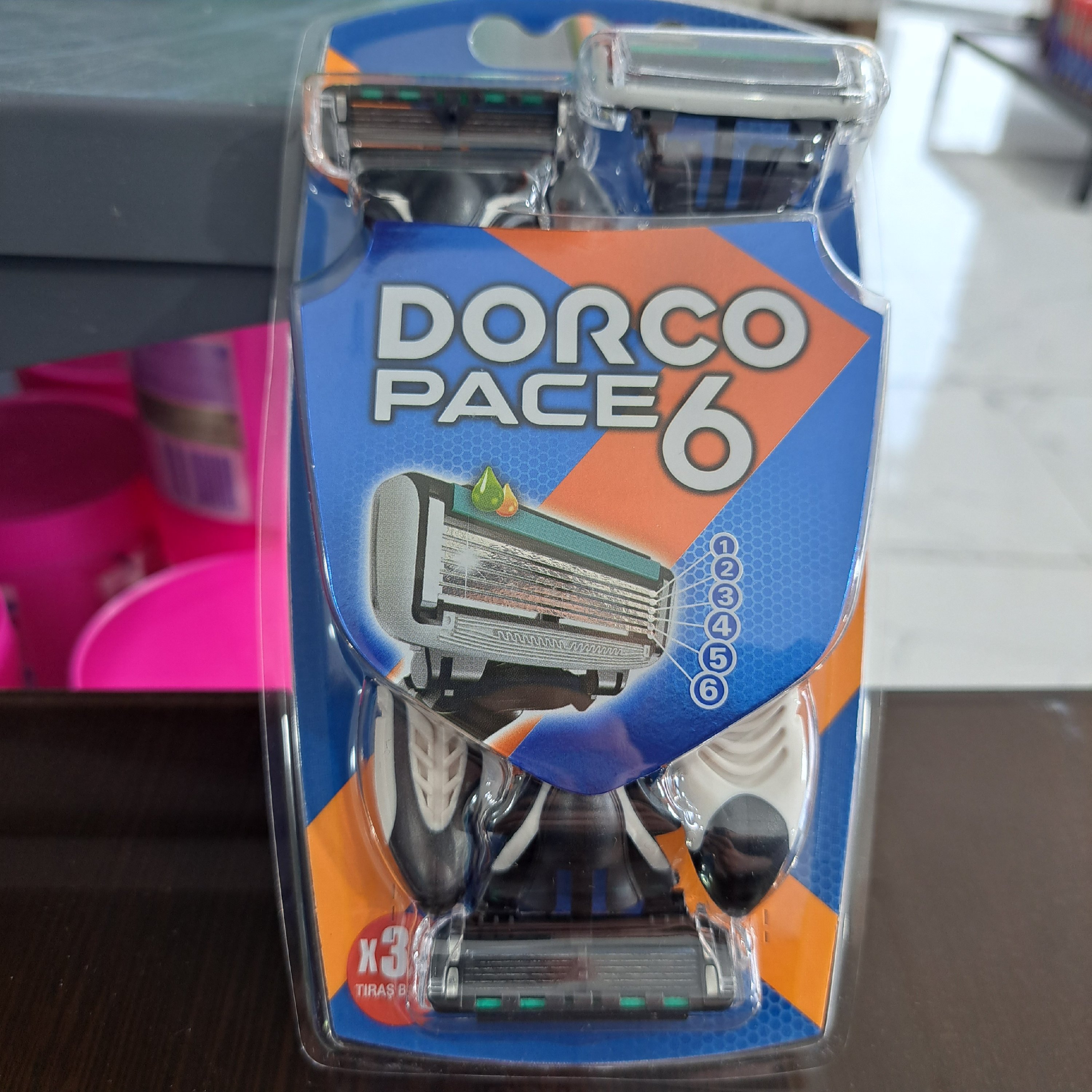 خودتراش  دورکو 6 تیغ 3 عددی DORCO