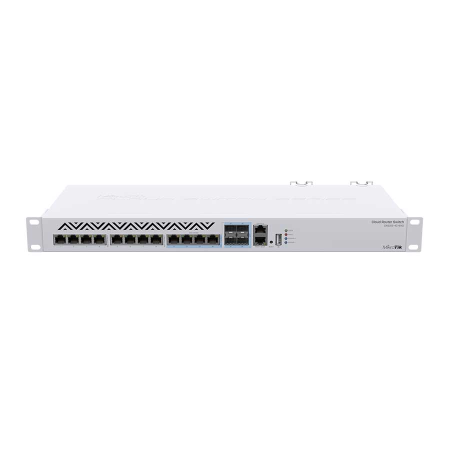 قیمت و خرید سوئیچ گیگابیت میکروتیک مدل CRS312-4C 8XG-RM | یاس ارتباط