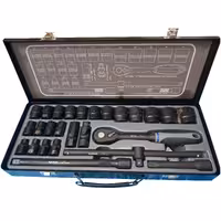 جعبه بکس 26 پارچه مشکی نووا تایوان کد NTS-7000 - ارسال پستی رایگان