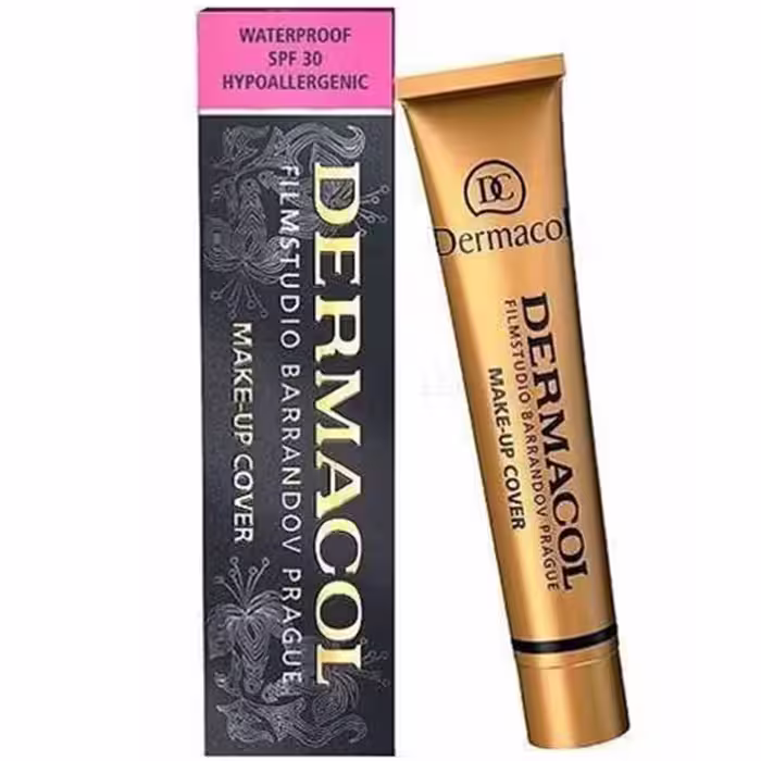 کرم پودر و میکاپ کاور درماکول Dermacolشماره 211