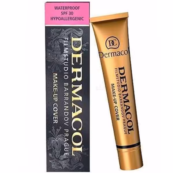 کرم پودر و میکاپ کاور درماکول Dermacolشماره 211